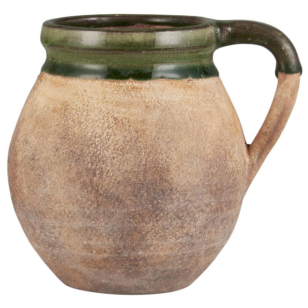 IB Laursen Keramik Vase mit Henkel naturfarbig Avignon Preview Image