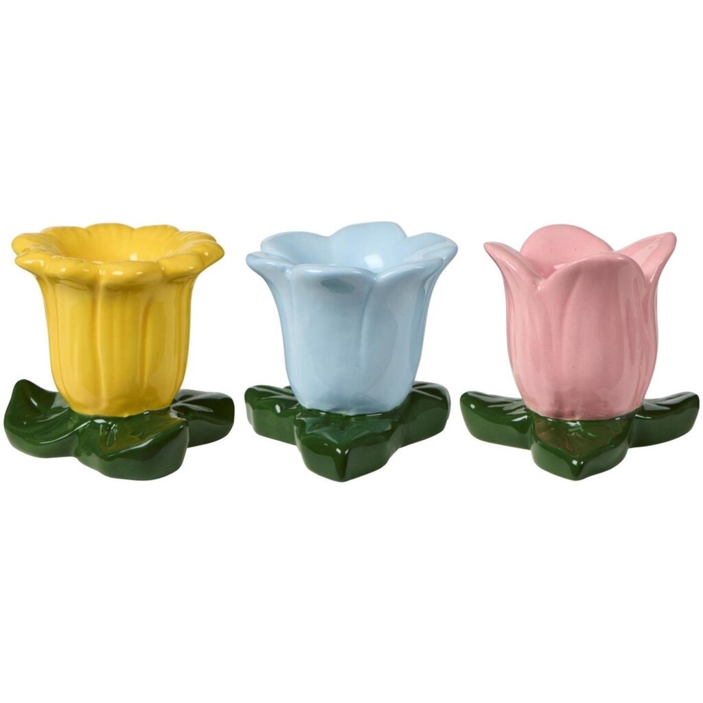 IB Laursen Kerzenhalter Set Blume 3er online kaufen bei SKANDEKO