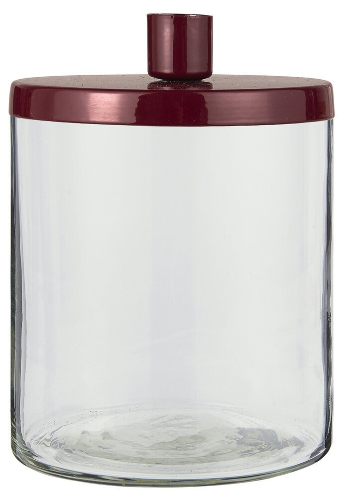 Kerzenhalter für Stabkerze mit Metalldeckel