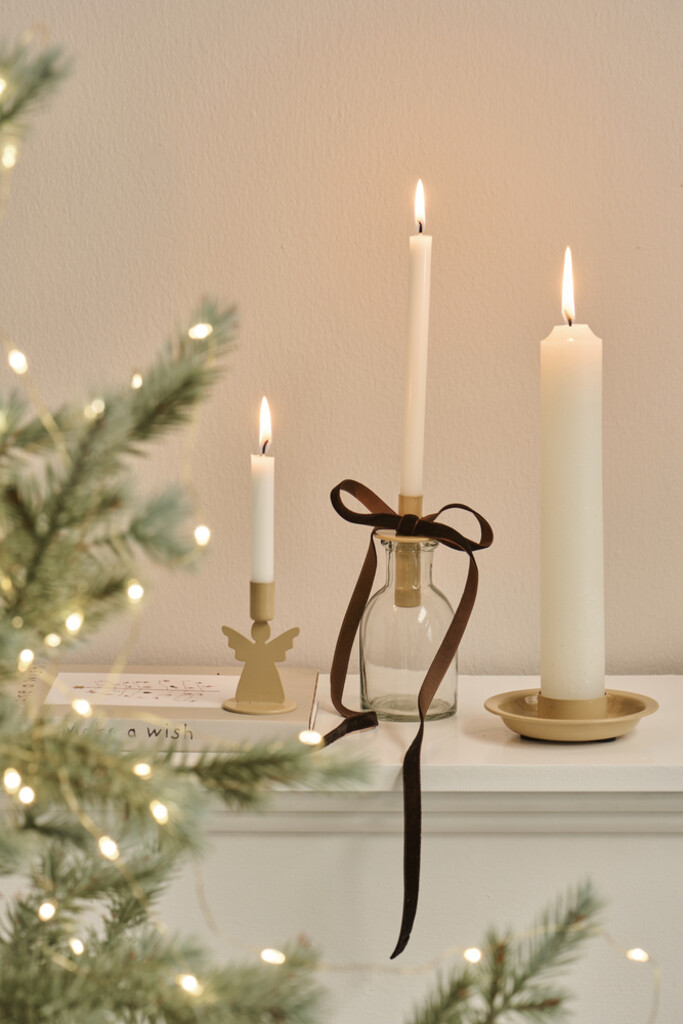 IB Laursen Kerzenhalter für Stabkerzen und Dünne Kerzen Engel Preview Image