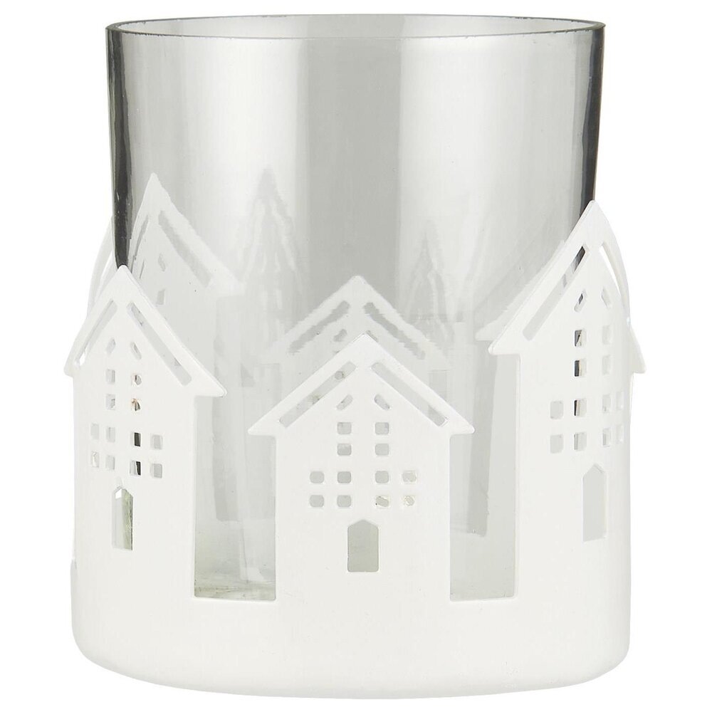 IB Laursen Kerzenhalter für Teelicht mit Häusern aus Metall Preview Image