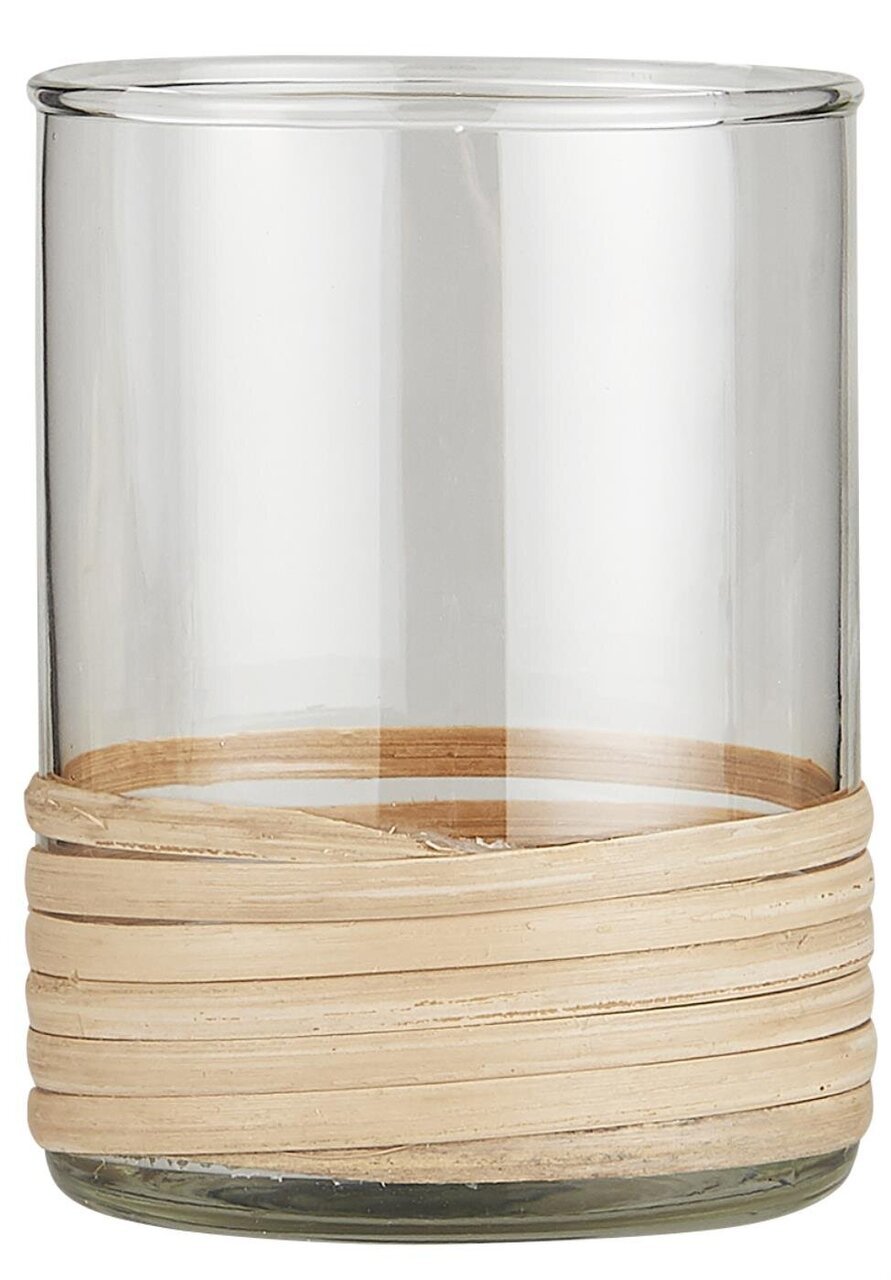 IB Laursen Kerzenhalter für Teelicht mit Rattangeflecht Preview Image