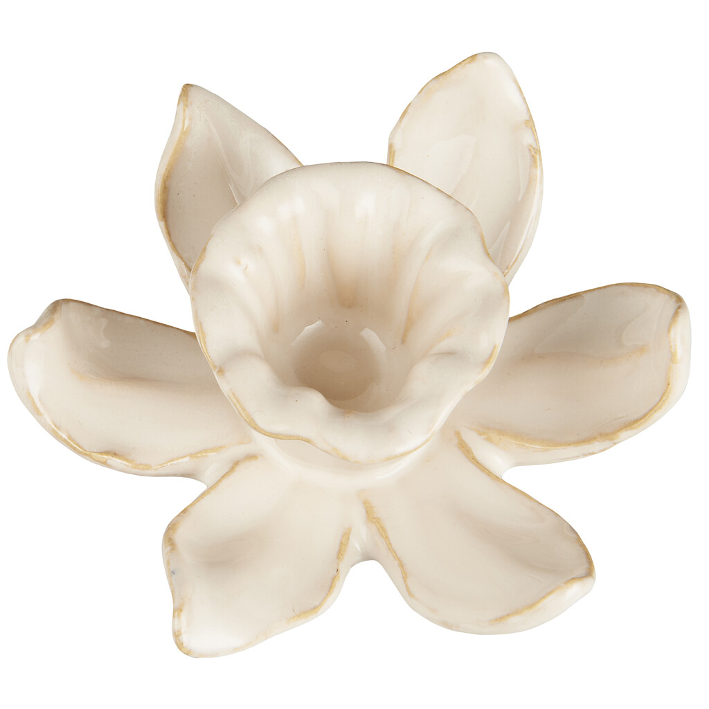 Kerzenhalter Narzissenblüte