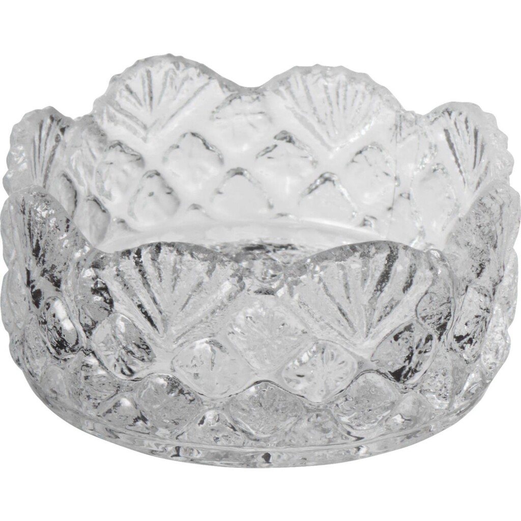 Kerzentablett aus Glas