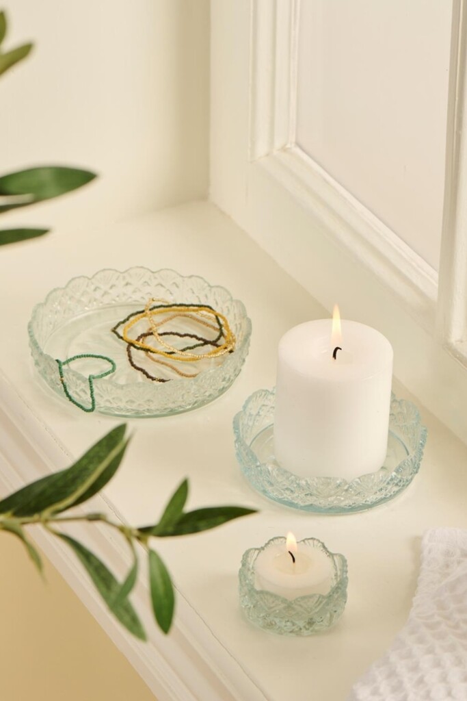 IB Laursen Kerzentablett aus Glas online kaufen bei SKANDEKO (Ansicht 2)