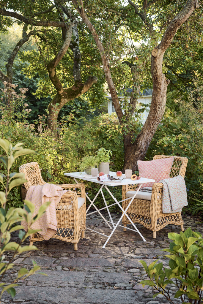 IB Laursen Klapptisch mit weißer Holztischplatte online kaufen bei SKANDEKO (Ansicht 2)