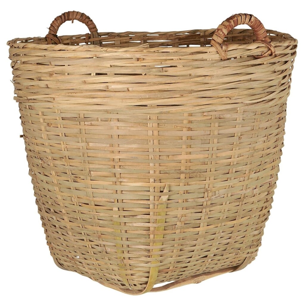 Korb aus Bambus mit Henkeln