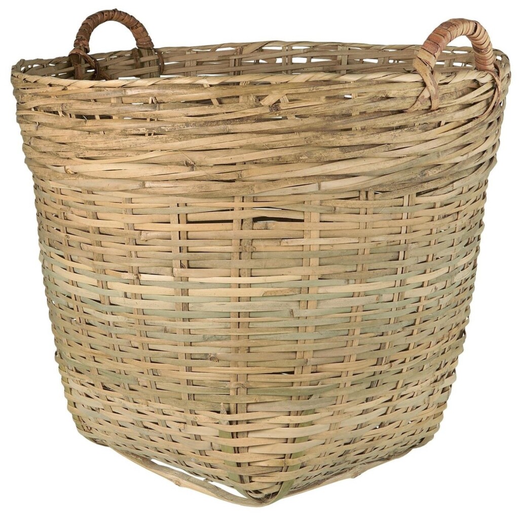 Korb aus Bambus mit Henkeln