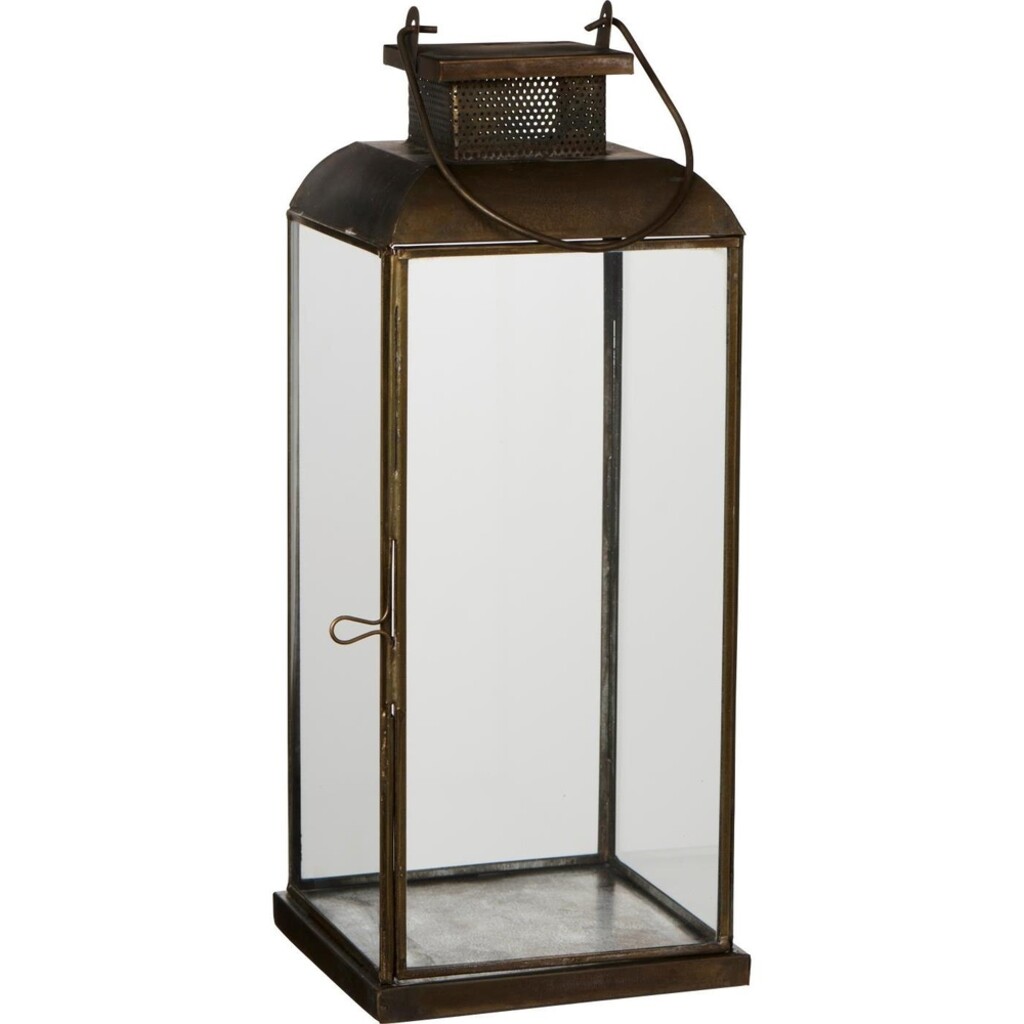 Laterne David mit Lochmuster oben