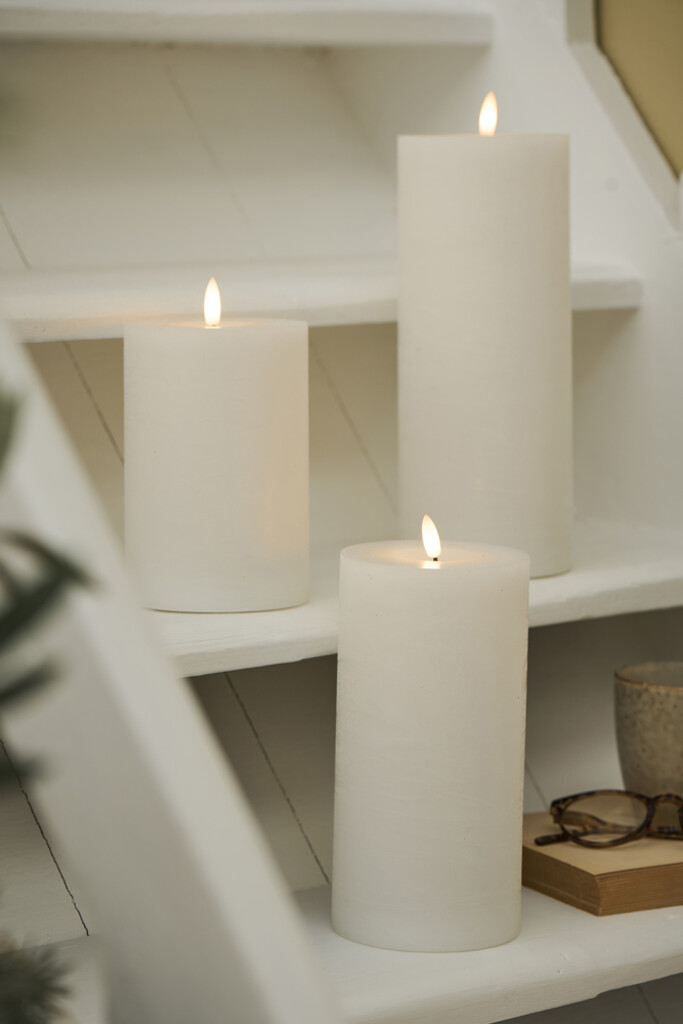 IB Laursen LED-Stumpenkerze mit warmer Flamme Preview Image