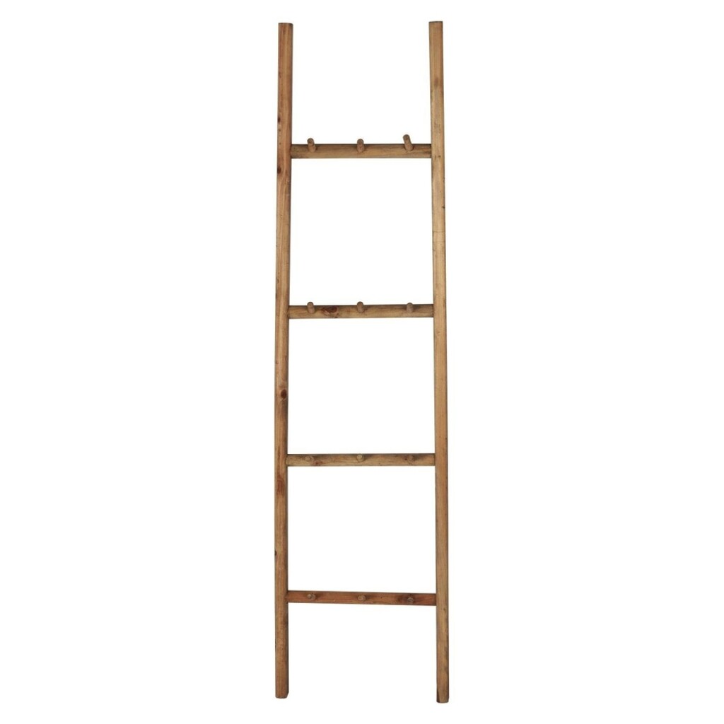 IB Laursen Leiter aus Holz, Display mit 12 Haken Preview Image
