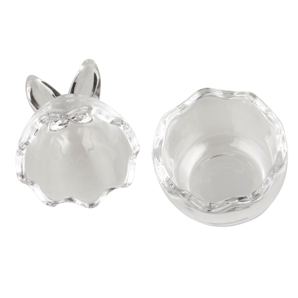 Osterei mit Hasenohren Tischdeko