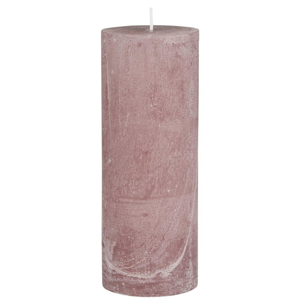 Rustikale Kerze Stumpenkerze