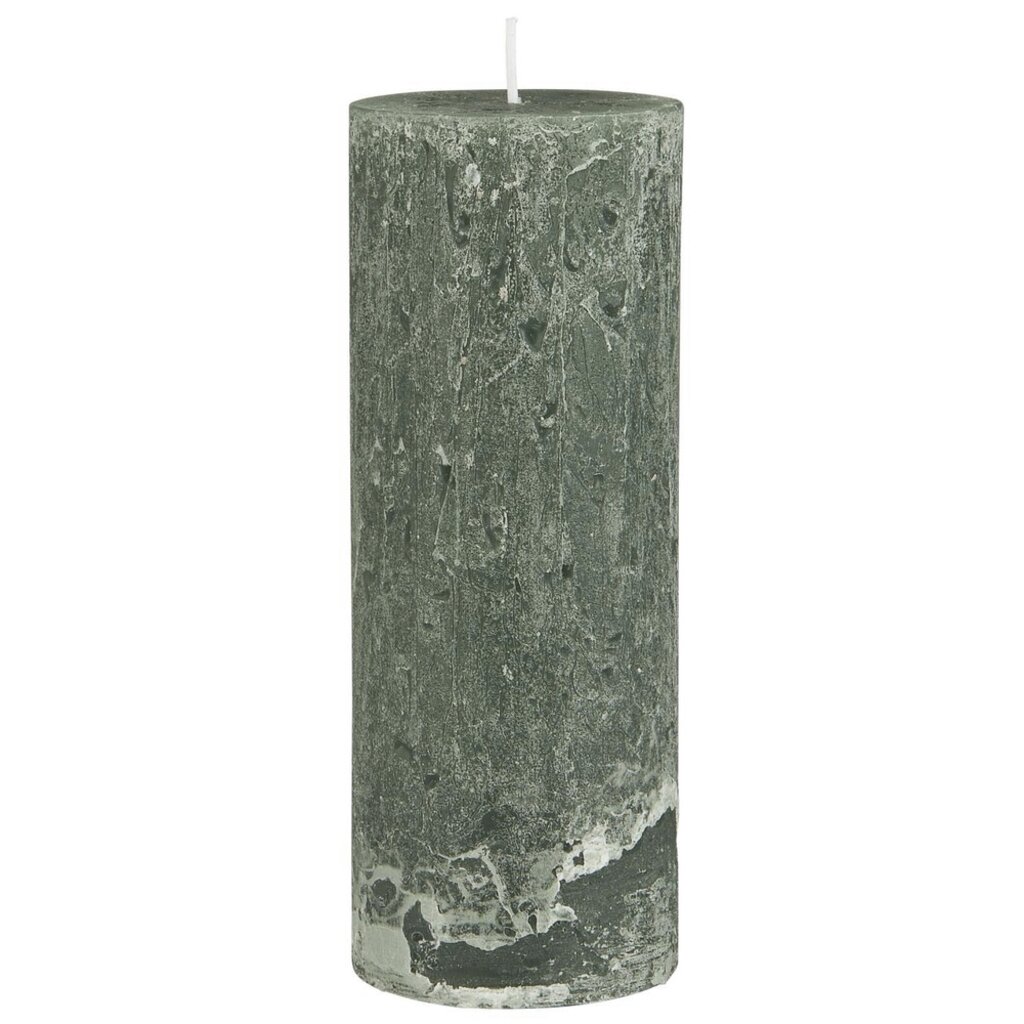 Rustikale Kerze Stumpenkerze