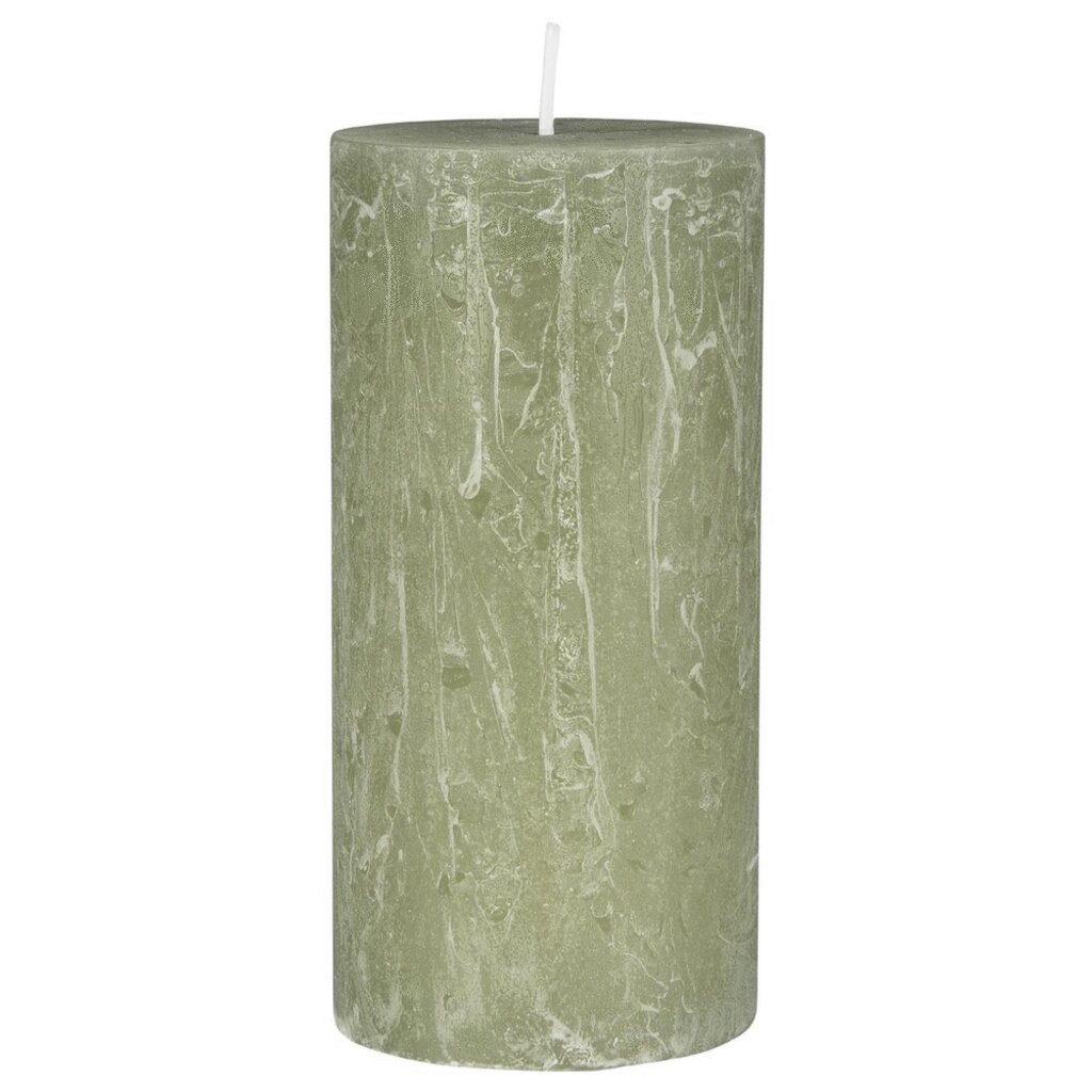 Rustikale Kerze Stumpenkerze