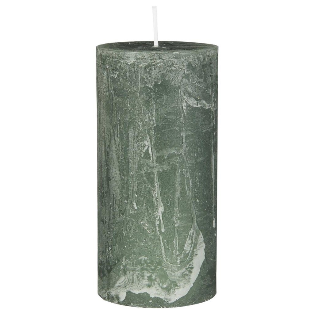 Rustikale Kerze Stumpenkerze