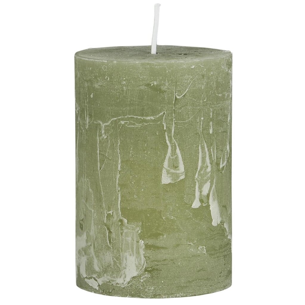 Rustikale Kerze Stumpenkerze