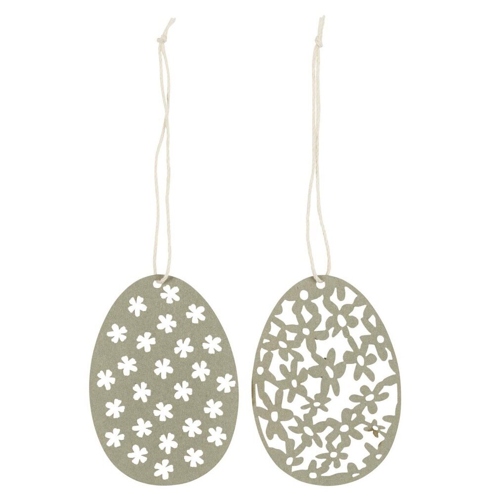 Scherenschnitt Ei 2er