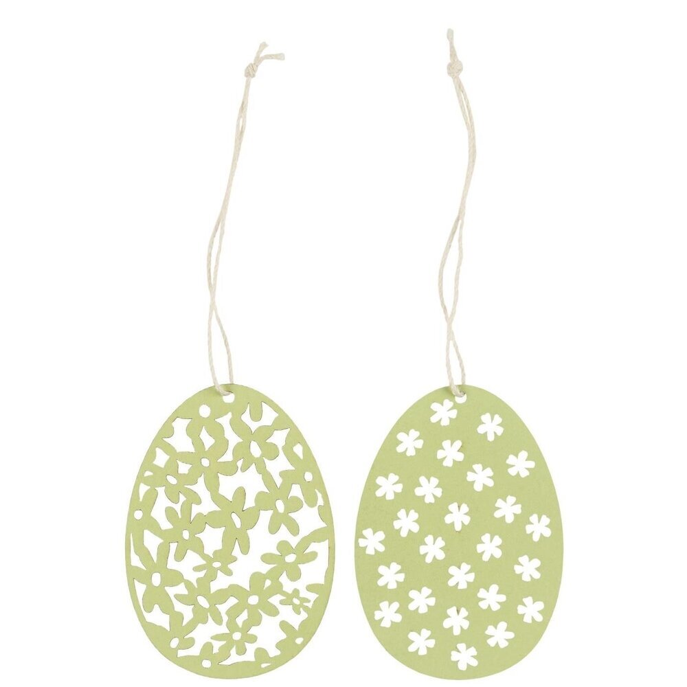 Scherenschnitt Ei 2er