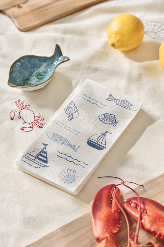 IB Laursen Serviette 10x20 cm auf dem Meer Preview Image