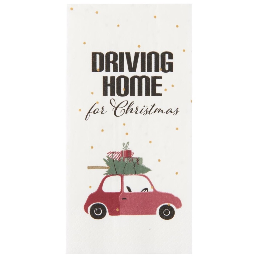 IB Laursen Serviette Driving home for Christmas 16 Stck Preview Image