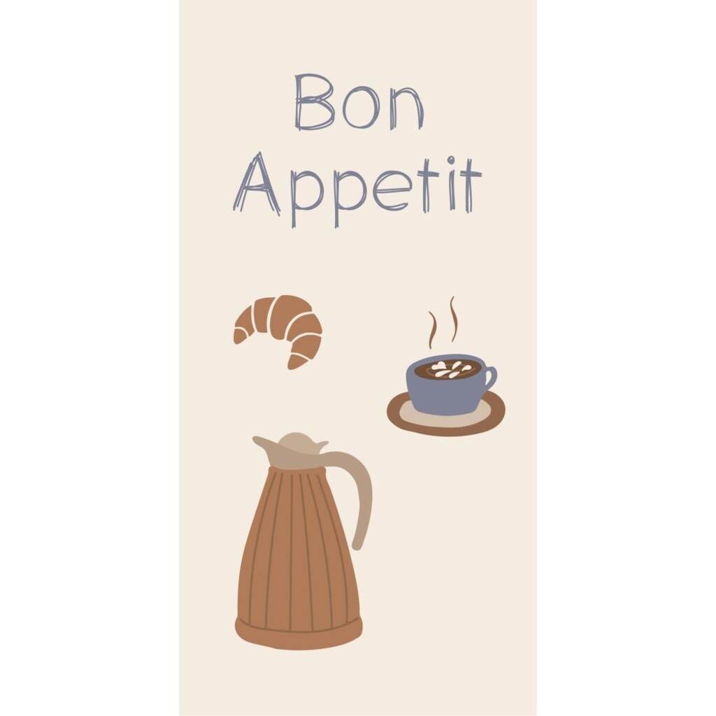 IB Laursen Servietten 10x20 cm Bon Appetit Preview Image