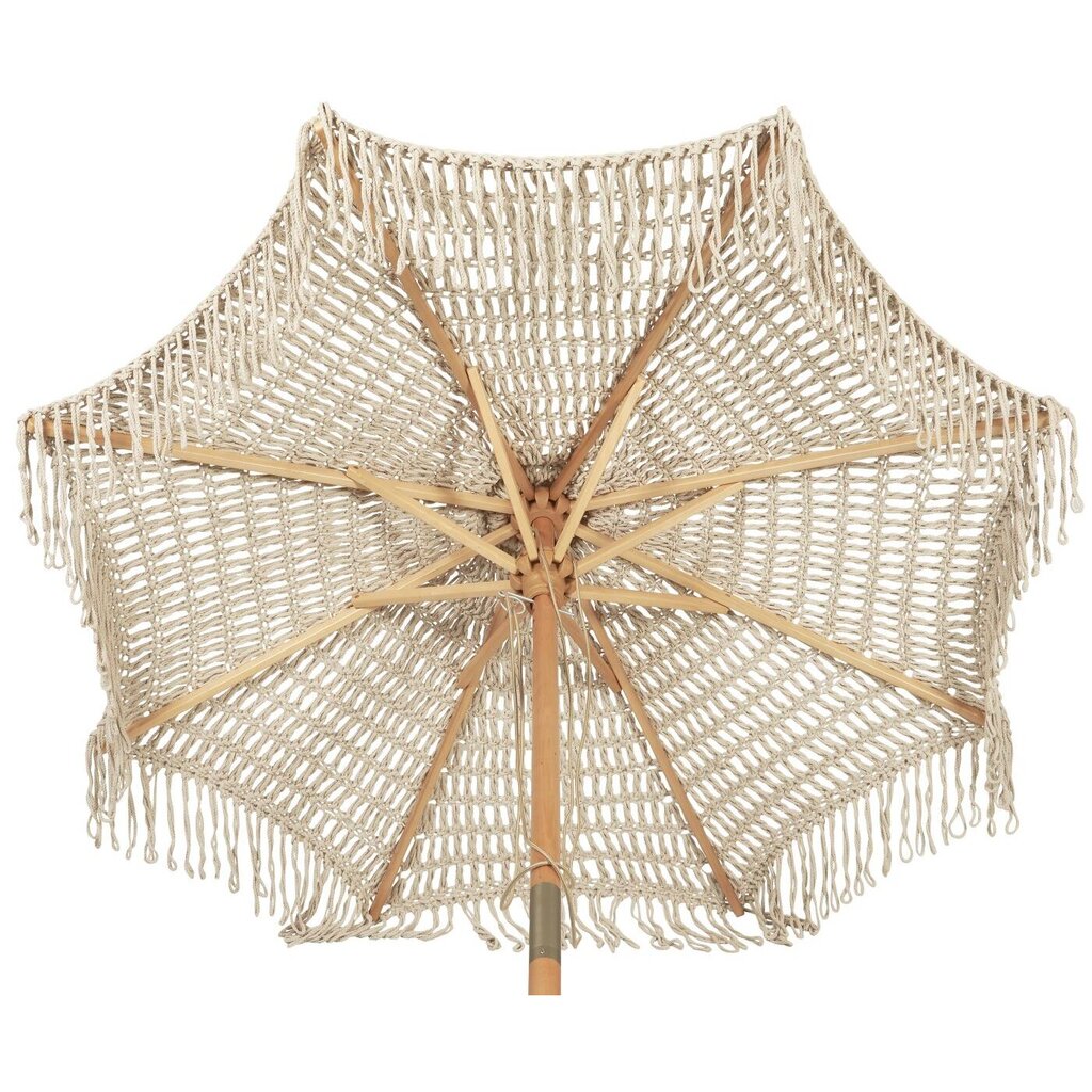 Sonnenschirm gehäkelt mit Fransen