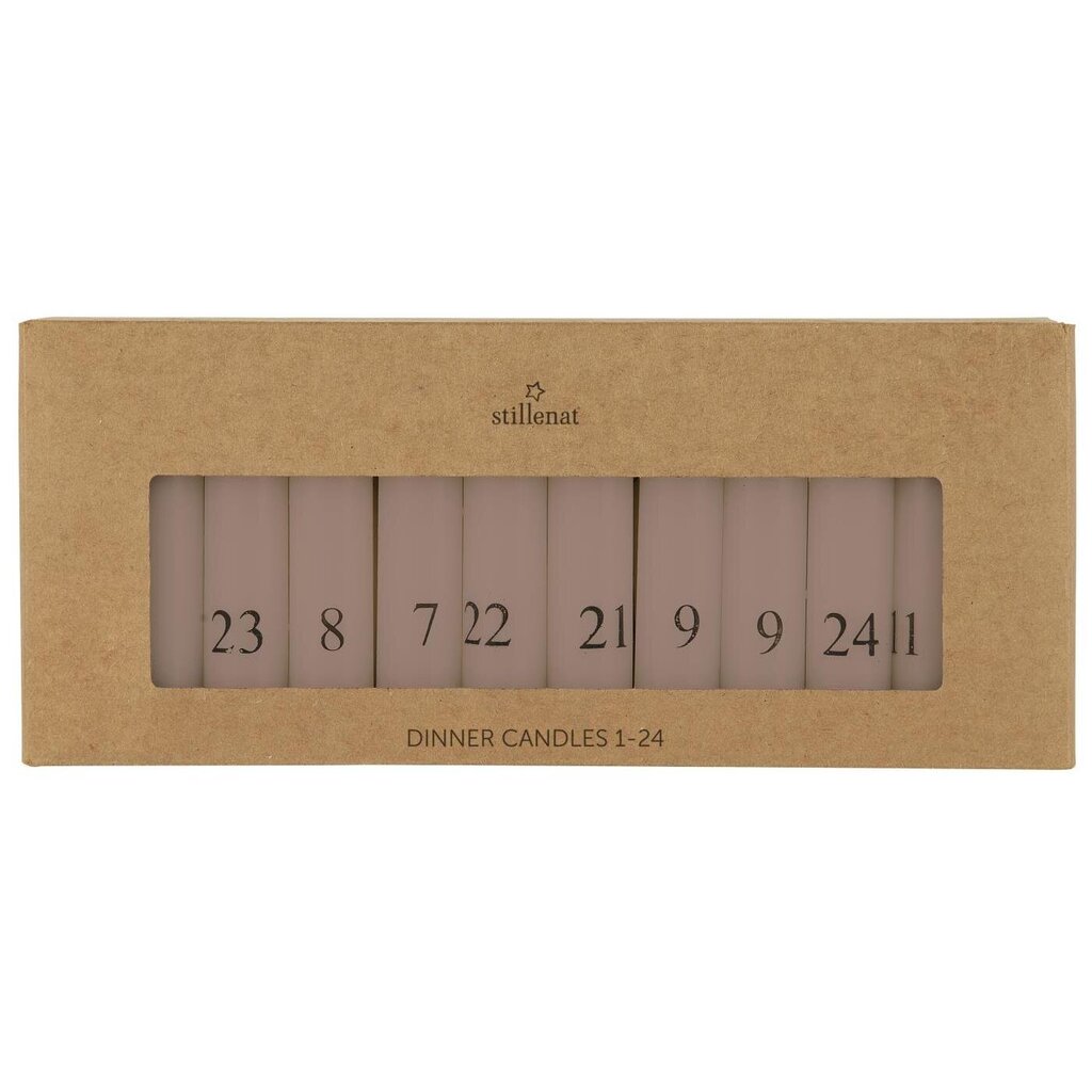 Stabkerzen 24 Zahlen