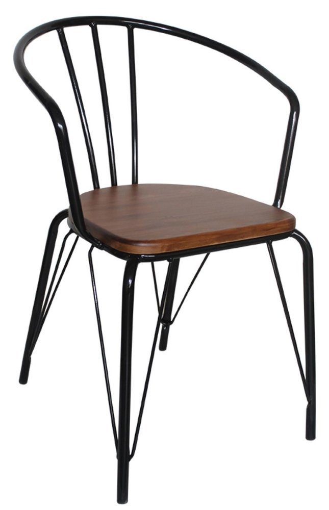 Ib Laursen Stuhl mit Metallrahmen Preview Image
