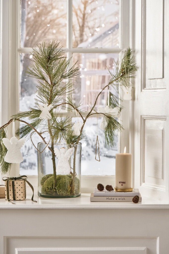 IB Laursen Stumpenkerze mit Hygge Aufschrift Preview Image