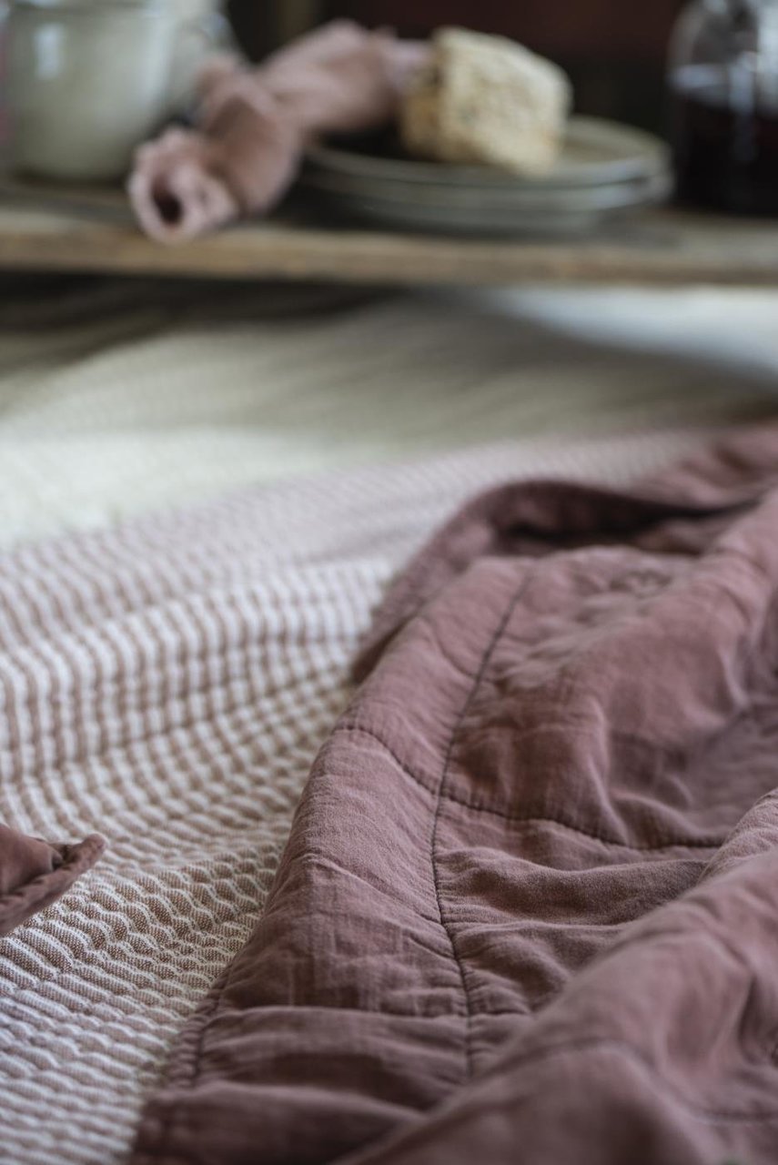 Impressionen zu Ib Laursen Tagesdecke Quilt unifarben, Bild 17