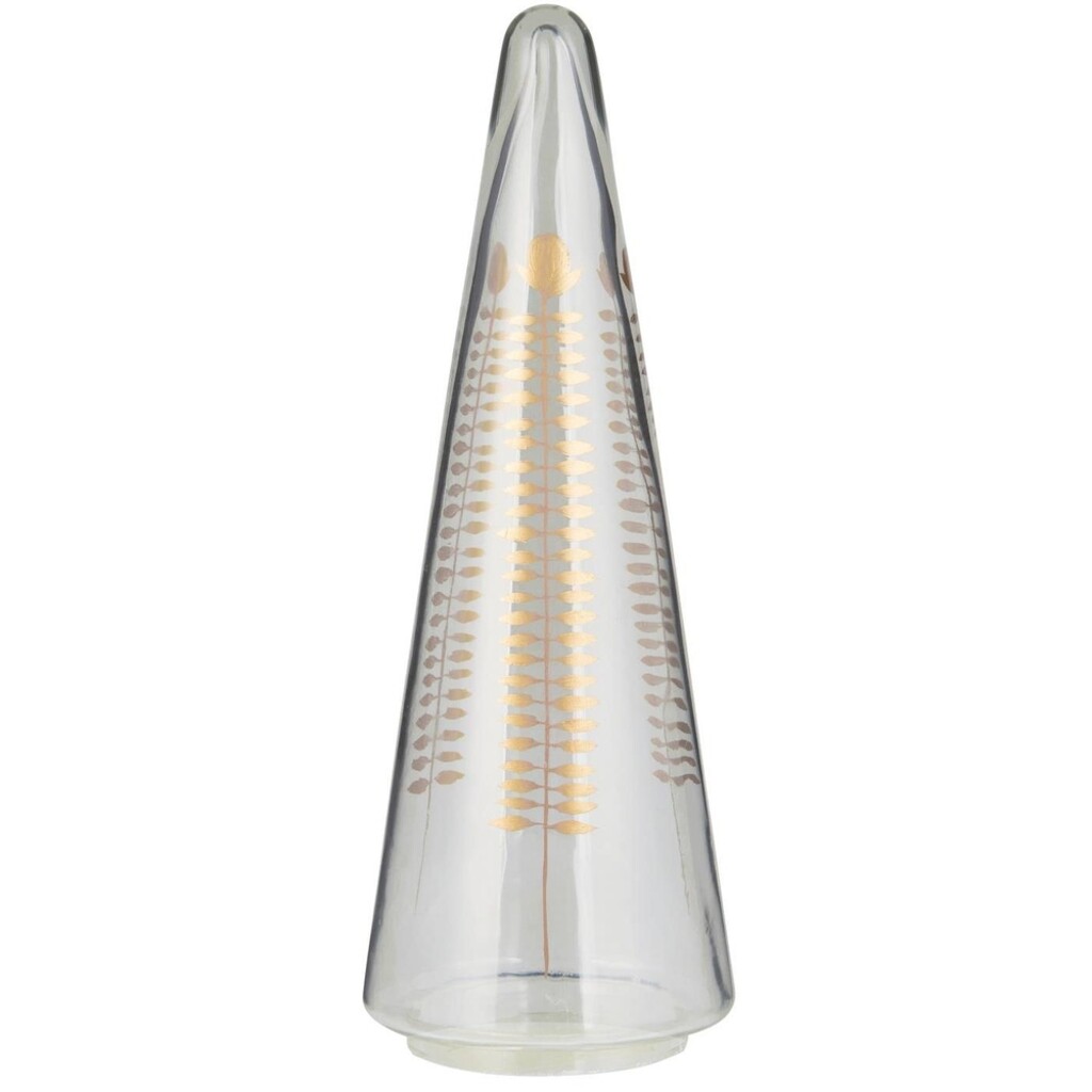 Tannenbaum Aufsteller aus Glas