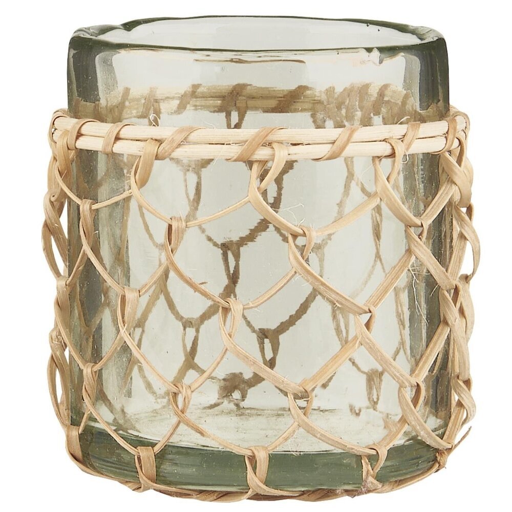 IB Laursen Teelichthalter mit Bambus mundgeblasen Preview Image