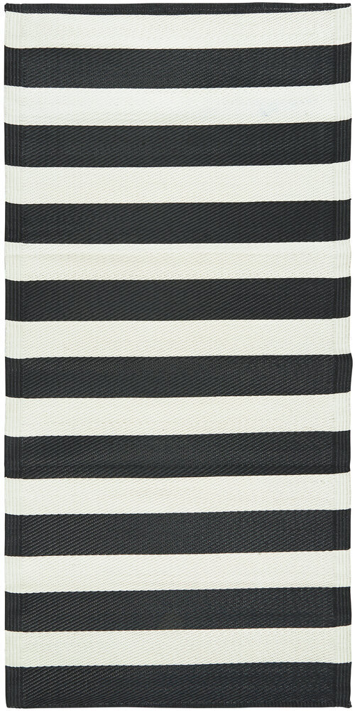 Teppich mit breiten Streifen