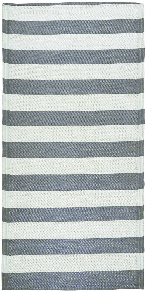 Teppich mit breiten Streifen