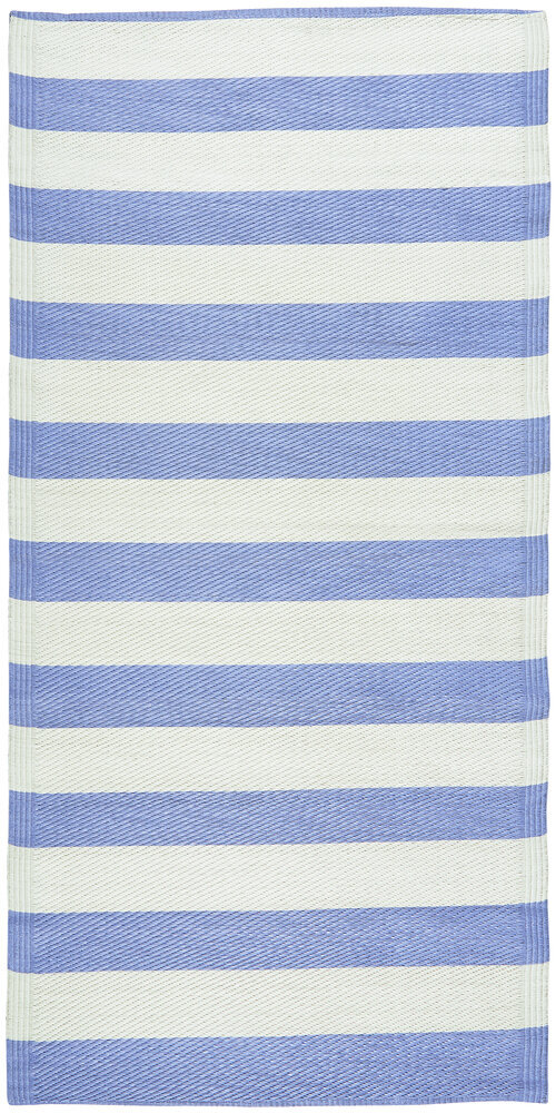 Teppich mit breiten Streifen