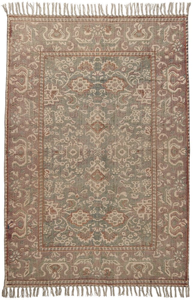 IB Laursen Teppich mit orientalischem Muster und Fransen Preview Image