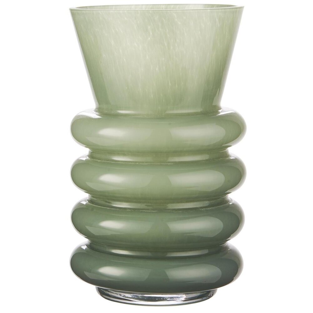 IB Laursen Vase mit Ringen Vicenza durchgefärbtes Glas Preview Image