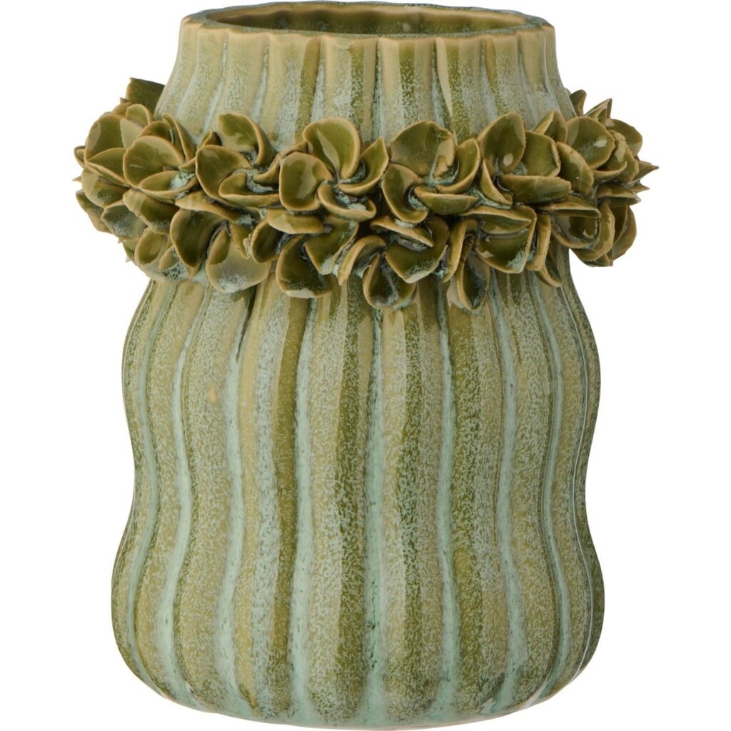 Vase mit Schmuck Hortensien