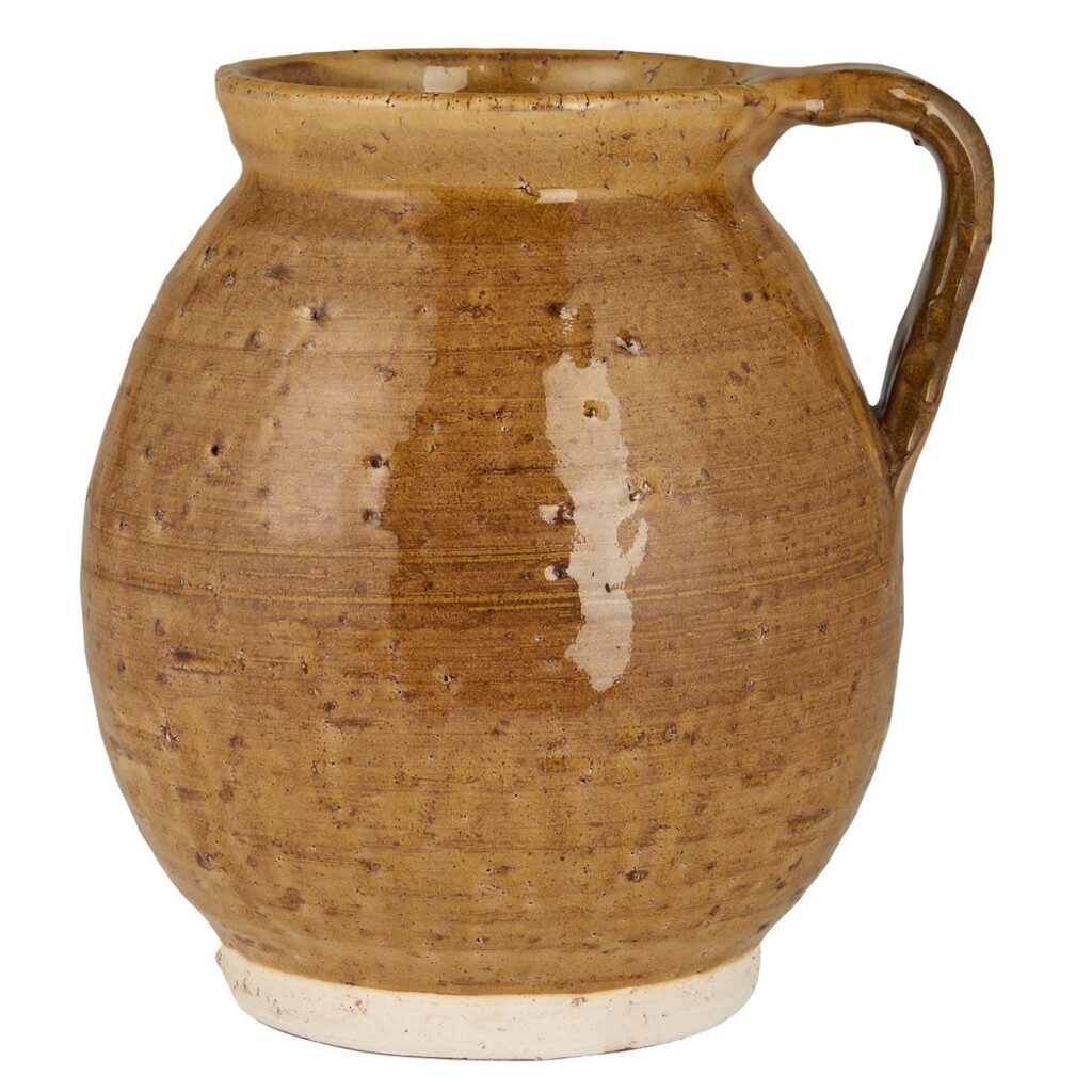 Vase mit Henkel rustikal Avignon