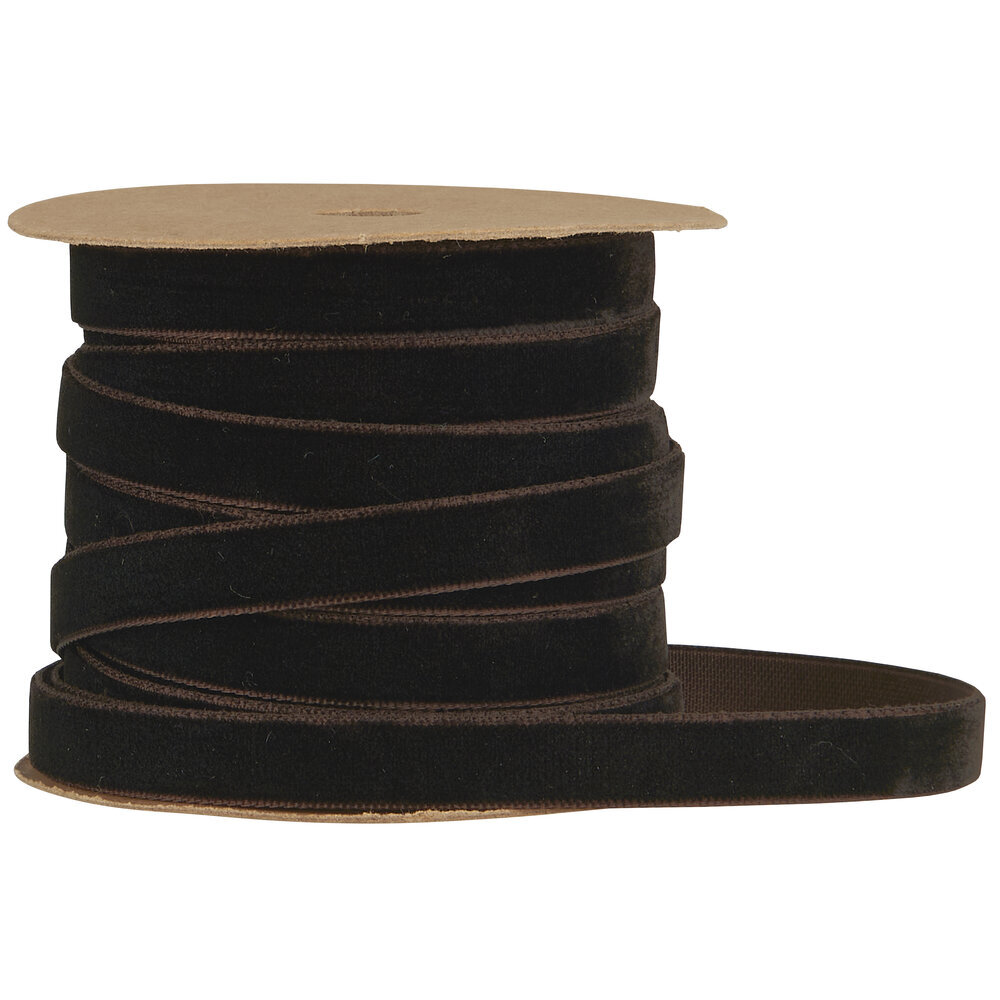 Veloursband auf Spule 10 m