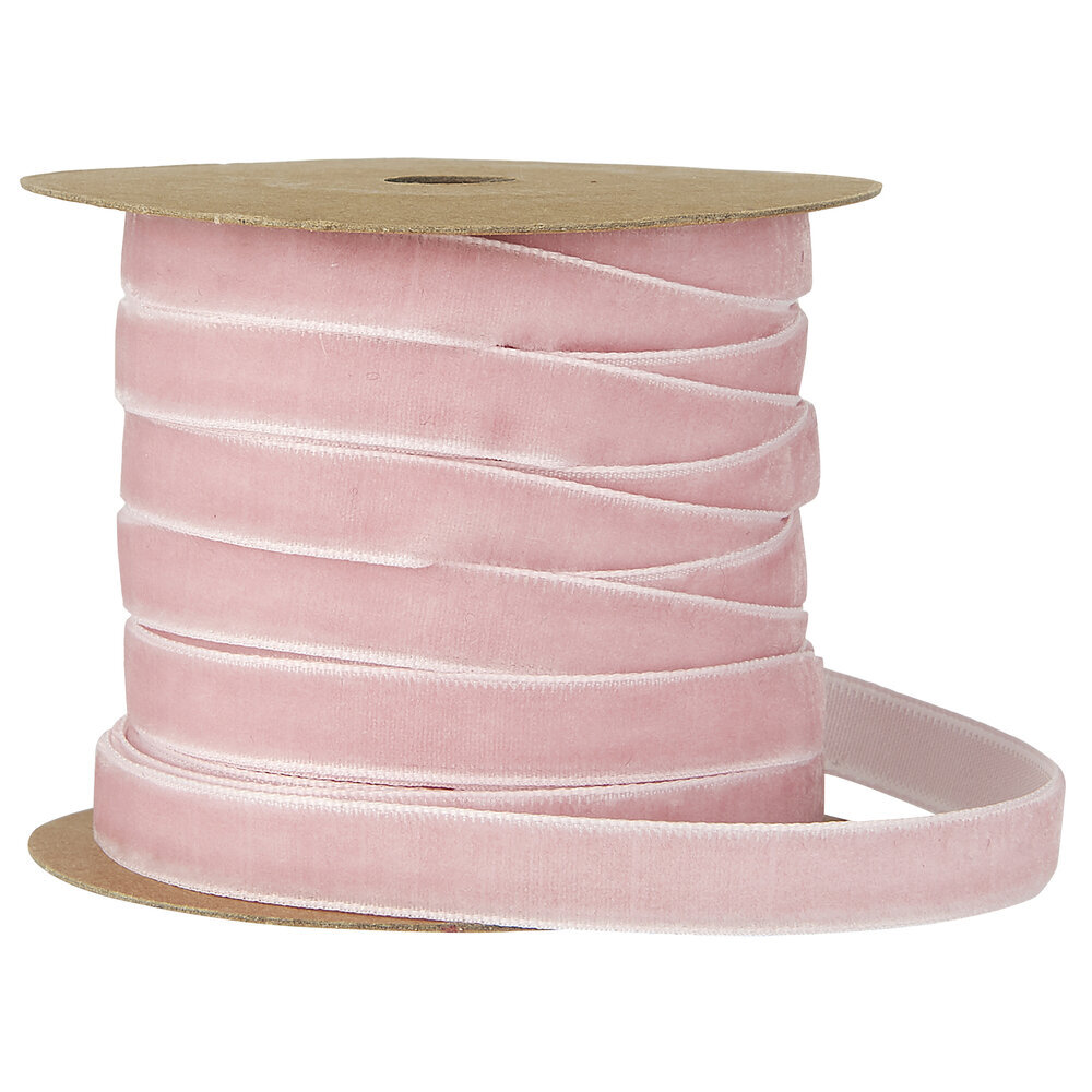 Veloursband auf Spule 10 m