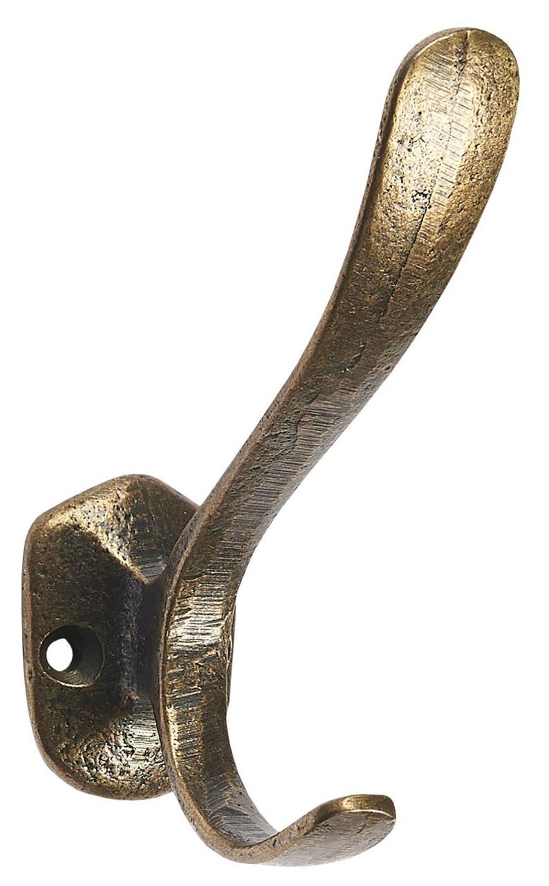 Wandhaken aus Metall doppelt