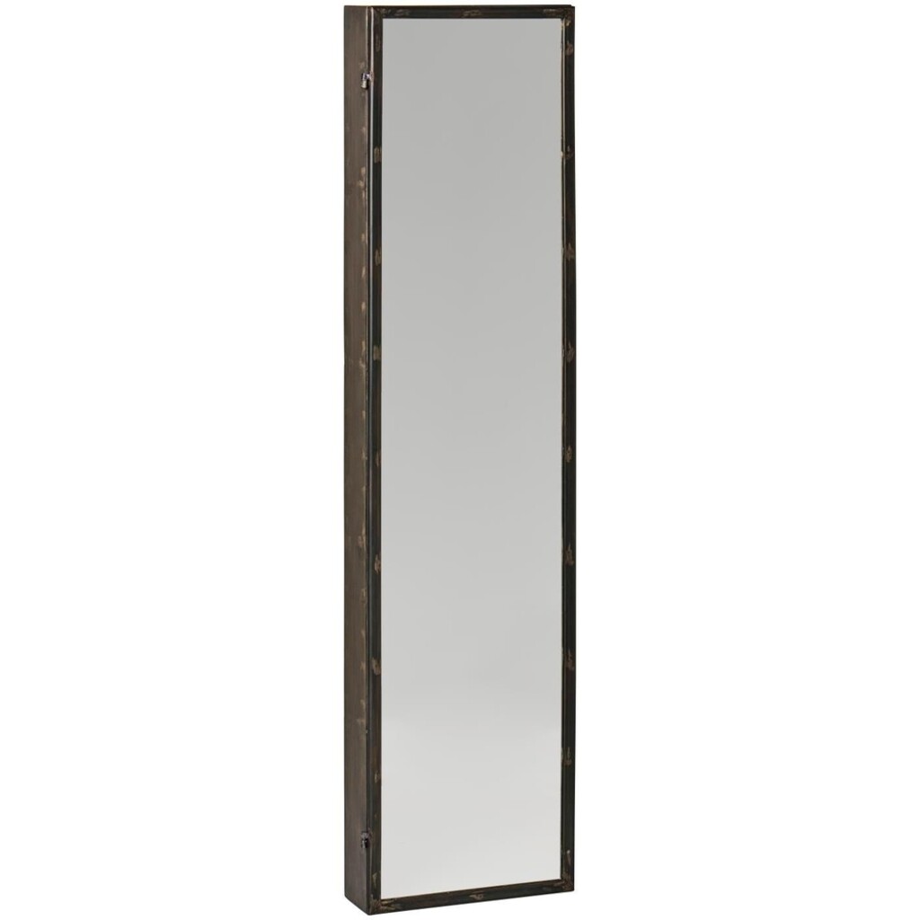 IB Laursen Wandschrank Brooklyn mit Spiegelfront & 4 Ablagen online kaufen bei SKANDEKO