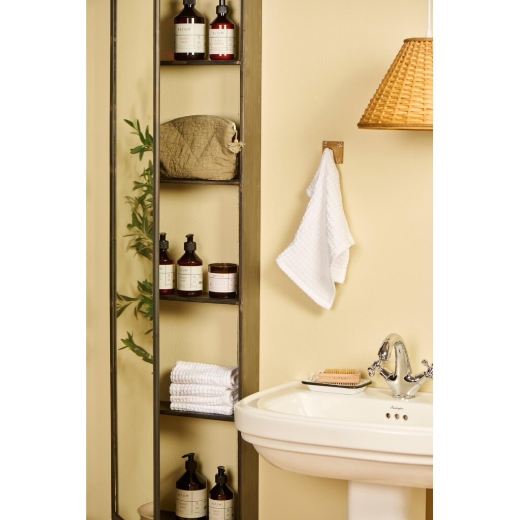 IB Laursen Wandschrank Brooklyn mit Spiegelfront & 4 Ablagen