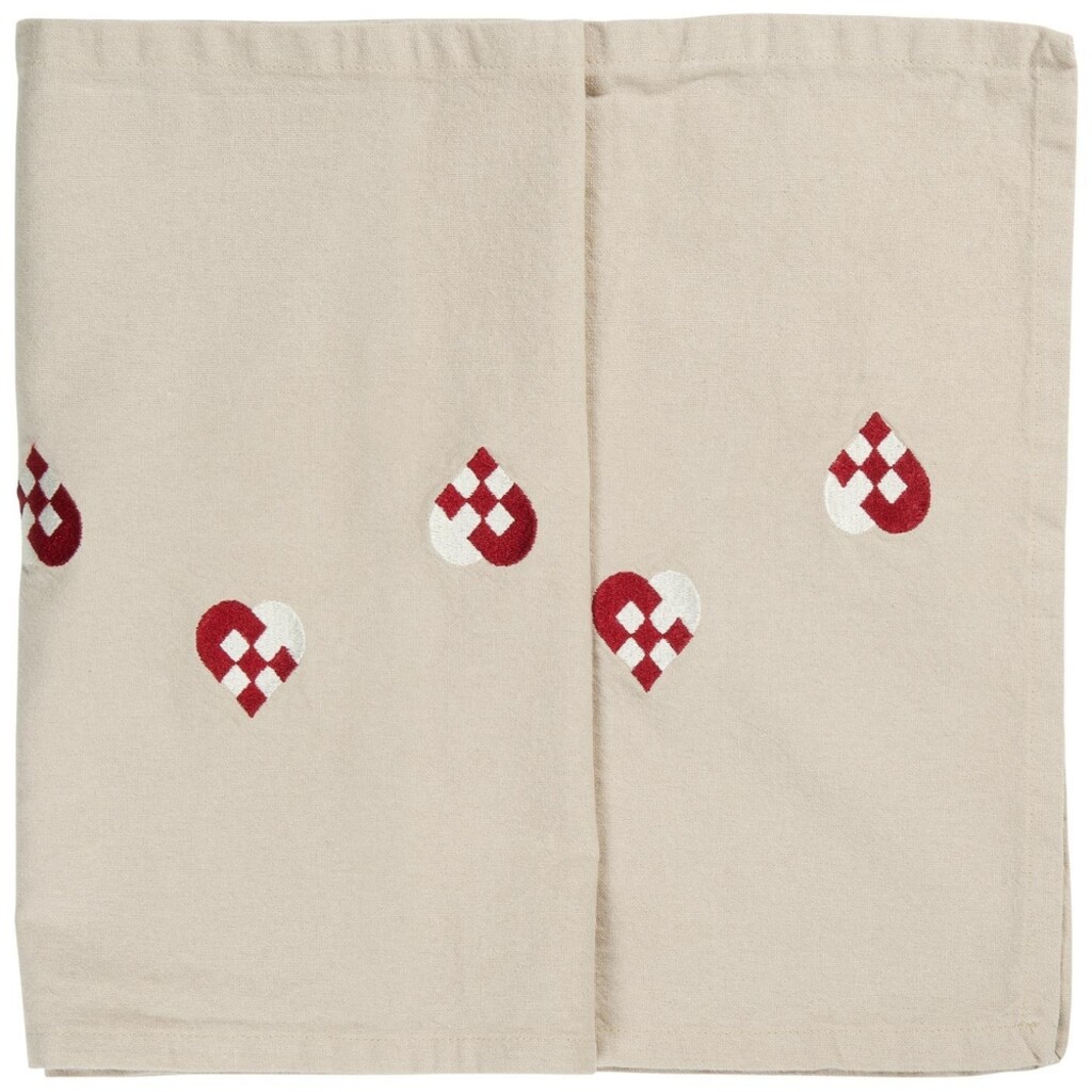 Weihnachtliche Tischläufer mit Figuren