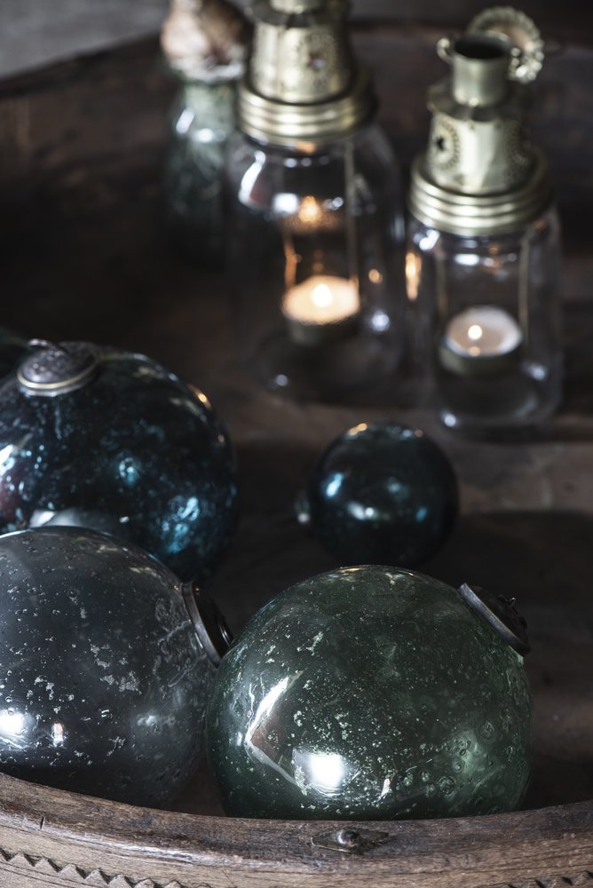 Impressionen zu Ib Laursen Weihnachtskugel Glas pebbled, Bild 10