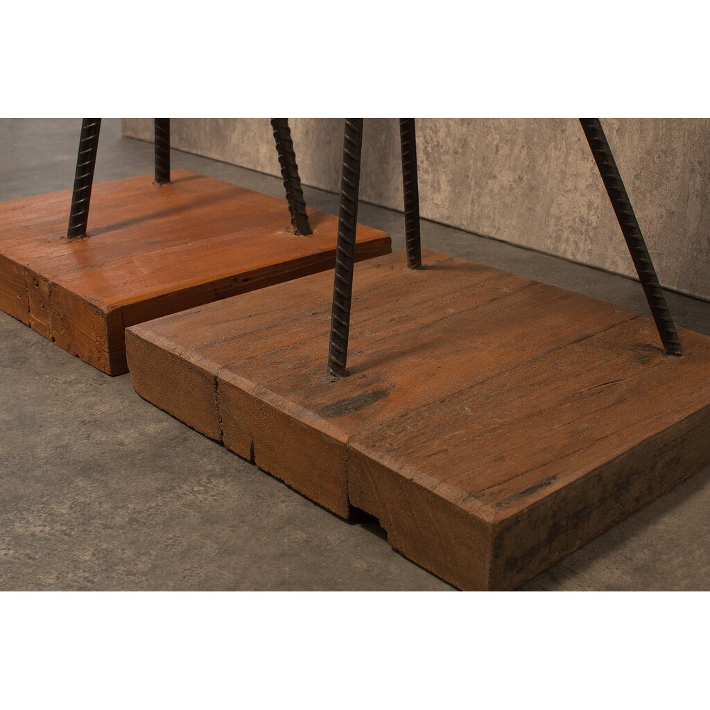 Bodengarderobe Hemingway 200cm Teakholz