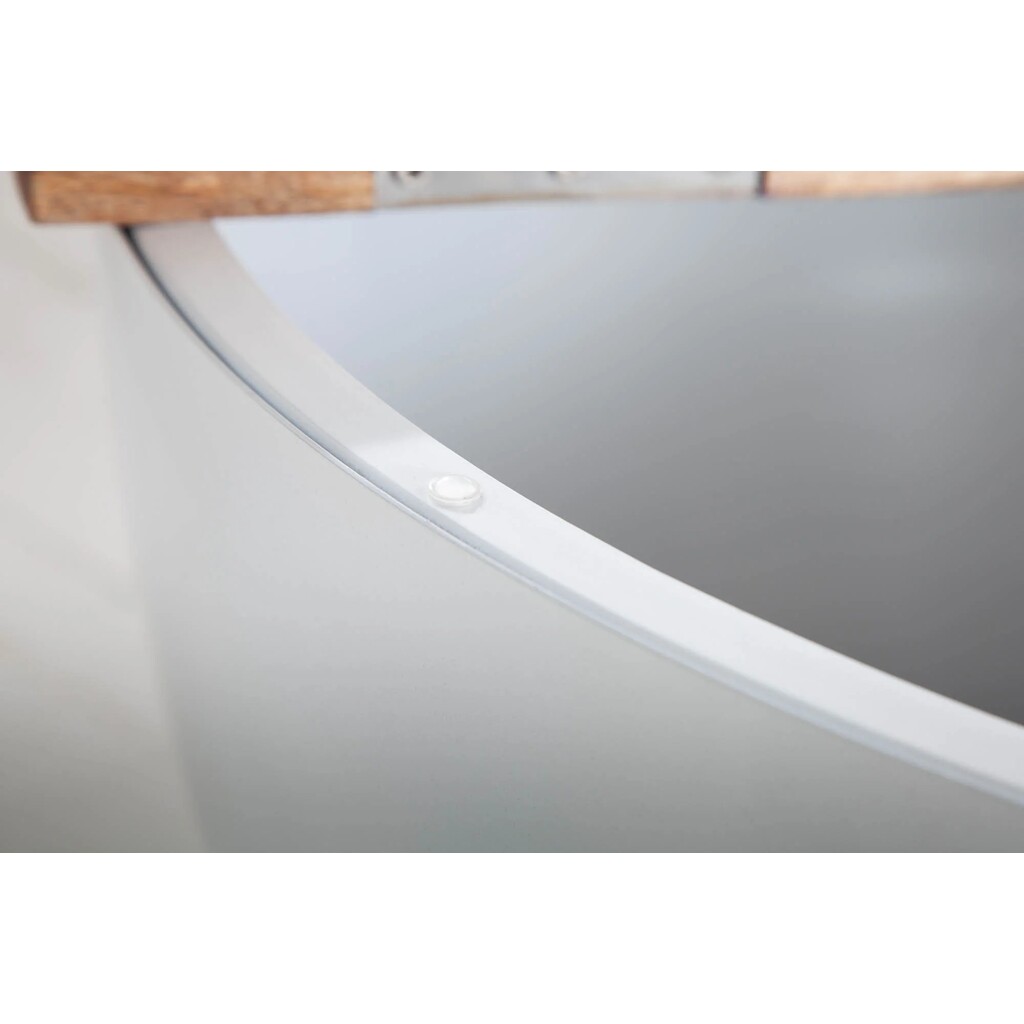 Couchtisch Industrial Storage Mangoholzplatte