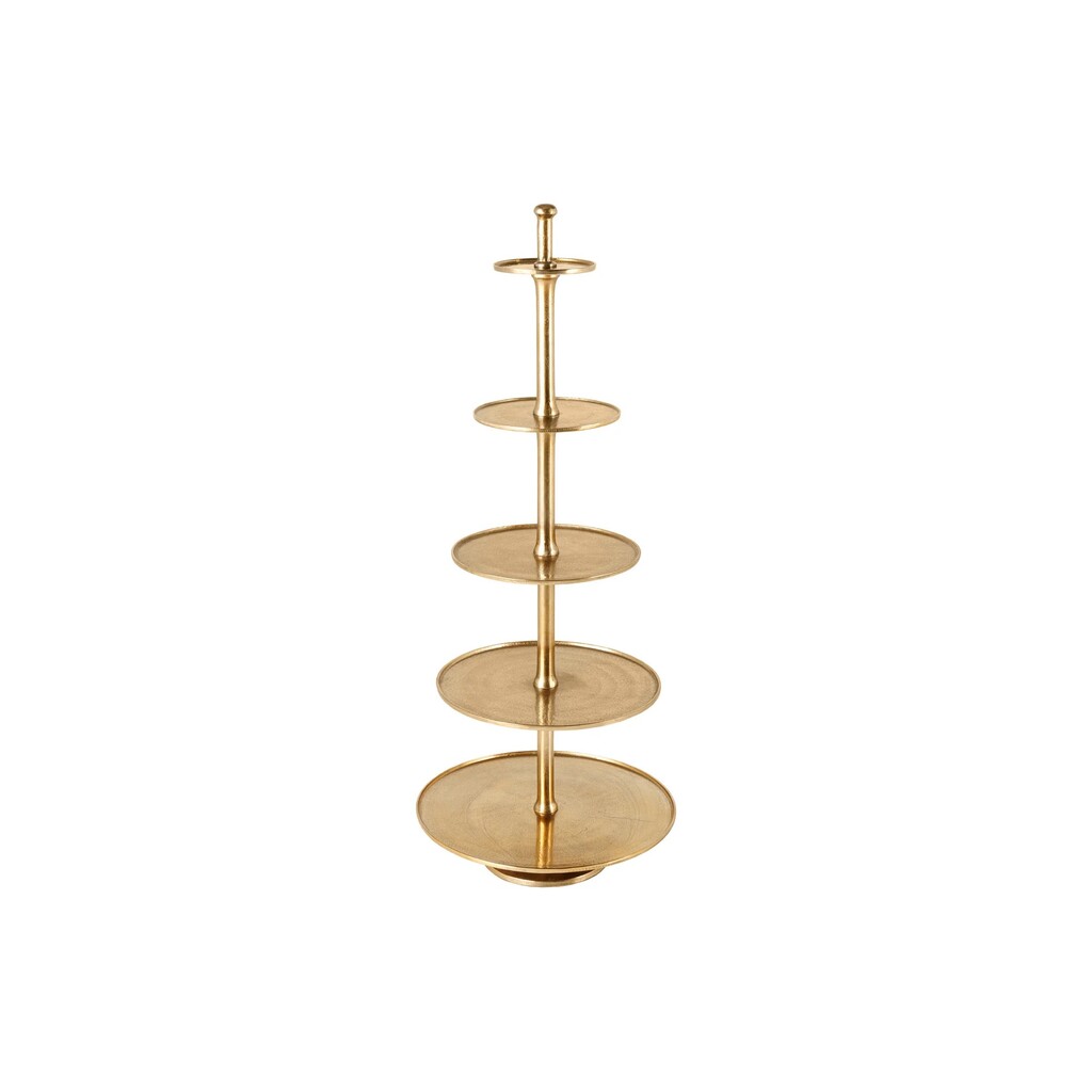 Invicta Etagere Abstract 150cm gold, 5 Ebenen Preview Image